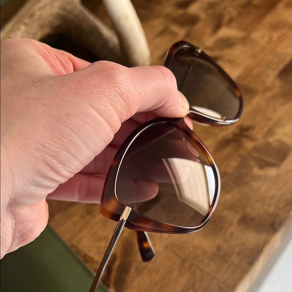 Longchamp Tortoise Shell Cat-Eye Sunglasses - Picture 6 of 7